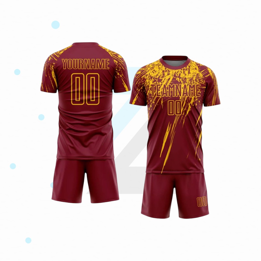 EdgeCraft Pro Soccer Uniform | Custom Match Jersey & Precision‑Fit Performance Shorts angle 3